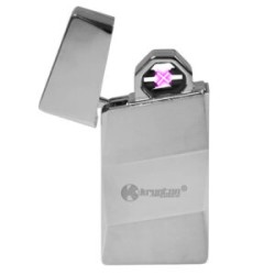 ENCENDEDOR KRYPTON CROMADO CON CABLE USB INTEGRADO