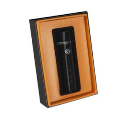 ENCENDEDOR HEXAGONAL NEGRO CON CABLE USB INTEGRADO