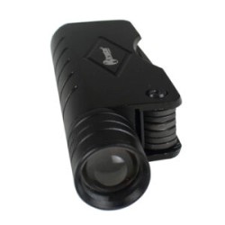 MULTIHERRAMIENTA KRYPTON DE 18CM NEGRA CON LINTERNA