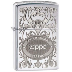 ENCENDEDOR ZIPPO DISEÑO CORONA