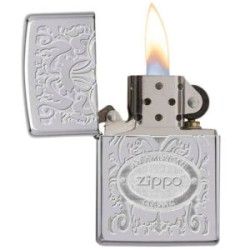 ENCENDEDOR ZIPPO DISEÑO CORONA