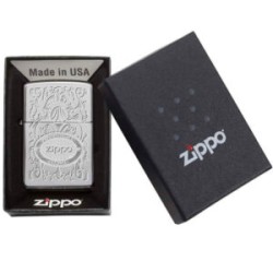 ENCENDEDOR ZIPPO DISEÑO CORONA