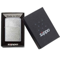 ENCENDEDOR ZIPPO DISEÑO BARRIDO EN ESPIGA