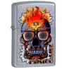 ENCENDEDOR ZIPPO MEXICO DIA DE MUERTOS COLOR GRIS