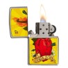 ENCENDEDOR ZIPPO DISEÑA TU MEXICO ARDE CORAZON HABANERO