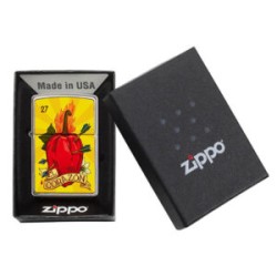 ENCENDEDOR ZIPPO DISEÑA TU MEXICO ARDE CORAZON HABANERO