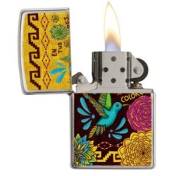 ENCENDEDOR ZIPPO DISEÑA TU MEXICO LA MAGIA DE TUS COLORES