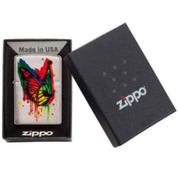 ENCENDEDOR ZIPPO MARIPOSA COLORIDA