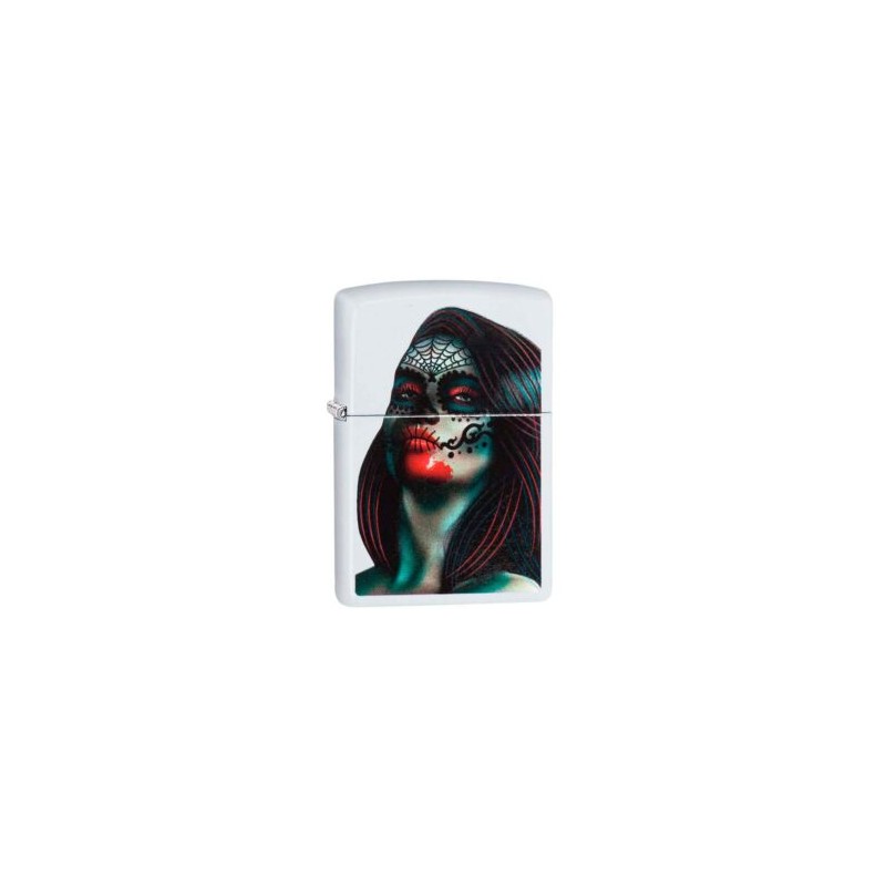 ENCENDEDOR ZIPPO MUJER CON ROSTRO PINTADO