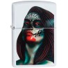 ENCENDEDOR ZIPPO MUJER CON ROSTRO PINTADO