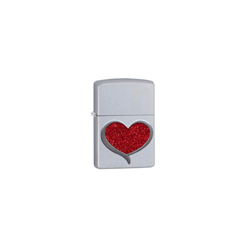 ENCENDEDOR ZIPPO CORAZON BRILLANTE