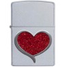 ENCENDEDOR ZIPPO CORAZON BRILLANTE