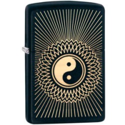 ENCENDEDOR ZIPPO NEGRO YIN YANG