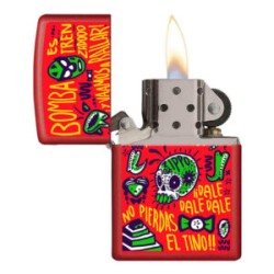 ENCENDEDOR ZIPPO DISEÑA TU MEXICO TRAIS LAIRA CARNAL