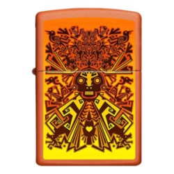 ENCENDEDOR ZIPPO DISEÑA TU MEXICO MUERTE AZTECA