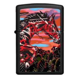 ENCENDEDOR ZIPPO DISEÑA TU MEXICO CHARRO CALAVERA