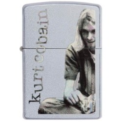 ENCENDEDOR ZIPPO KURT COBAIN