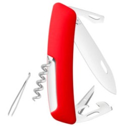 NAVAJA SWIZA SACACORCHO COLOR ROJO 6 HERRAMIENTAS