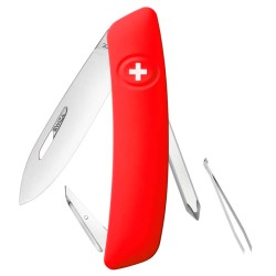 NAVAJA SWIZA DESATORNILLADOR COLOR ROJO 4 HERRAMIENTAS