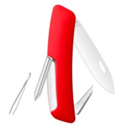 NAVAJA SWIZA DESATORNILLADOR COLOR ROJO 4 HERRAMIENTAS