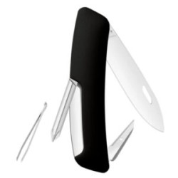 NAVAJA SWIZA DESATORNILLADOR COLOR NEGRO 4 HERRAMIENTAS