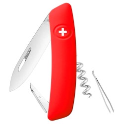 NAVAJA SWIZA  MULTIUSOS SACACORCHOS COLOR ROJO 4 HERRAMIENTAS