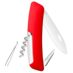 NAVAJA SWIZA  MULTIUSOS SACACORCHOS COLOR ROJO 4 HERRAMIENTAS