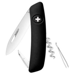 NAVAJA SWIZA  MULTIUSOS SACACORCHOS COLOR NEGRO 4 HERRAMIENTAS