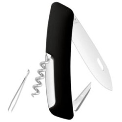 NAVAJA SWIZA  MULTIUSOS SACACORCHOS COLOR NEGRO 4 HERRAMIENTAS