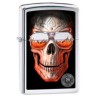 ENCENDEDOR ZIPPO CALAVERA CON LENTES