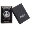 ENCENDEDOR ZIPPO SEÑAL DE LA PAZ Y BANDERA