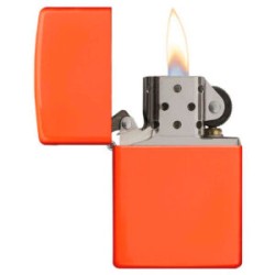 ENCENDEDOR ZIPPO NEON NARANJA