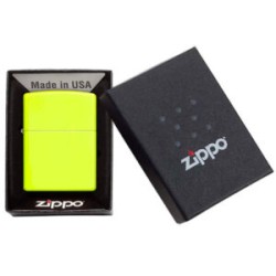 ENCENDEDOR ZIPPO NEON AMARILLO