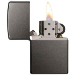 ENCENDEDOR ZIPPO CLASICO GRIS OSCURO