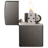 ENCENDEDOR ZIPPO CLASICO GRIS OSCURO