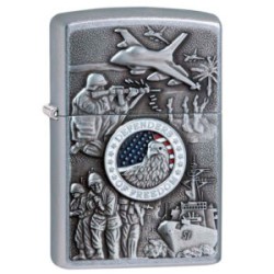 ENCENDEDOR ZIPPO DEFENSORES DE LA LIBERTAD