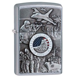 ENCENDEDOR ZIPPO DEFENSORES DE LA LIBERTAD
