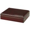 HUMIDOR JUNIOR PARA 24 PUROS EN COLOR CAOBA INGLESA