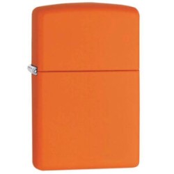 ENCENDEDOR ZIPPO NARANJA MATE