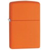 ENCENDEDOR ZIPPO NARANJA MATE