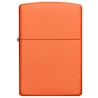 ENCENDEDOR ZIPPO NARANJA MATE