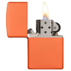 ENCENDEDOR ZIPPO NARANJA MATE