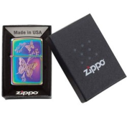 ENCENDEDOR ZIPPO SPECTRUM DISEÑO MARIPOSA