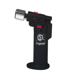 SOPLETE KRYPTON CON BASE 12 CM DOS FLAMAS