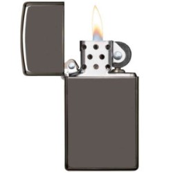 ENCENDEDOR ZIPPO SLIM BLACK ICE