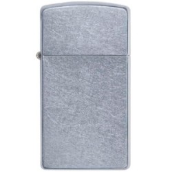 ENCENDEDOR ZIPPO SLIM CROMADO STREET