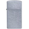 ENCENDEDOR ZIPPO SLIM CROMADO STREET