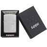 ENCENDEDOR ZIPPO CROMADO BRILLANTE RAYAS VERTICALES ENGINE TURNED