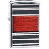 ENCENDEDOR ZIPPO ACERO Y MADERA