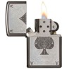 ENCENDEDOR ZIPPO AS NEGRO
